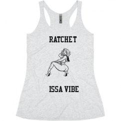 Ladies Slim Fit Super Soft Racerback Triblend Tank