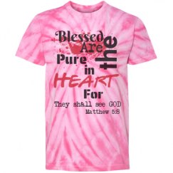 Youth Tie-Dye Cyclone Pinwheel Tee