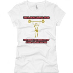 Ladies Slim Fit Basic Promo Jersey Tee