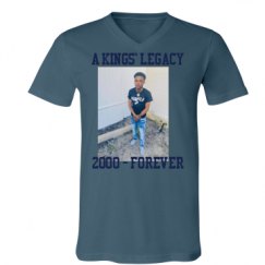 Unisex V-Neck Jersey Tee