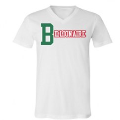 Unisex V-Neck Jersey Tee