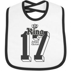 Infant Contrast Trim Bib