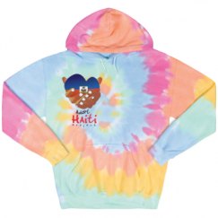 Unisex Tie-Dye Fleece Hoodie