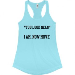 Ladies Slim Fit Racerback Tank Top