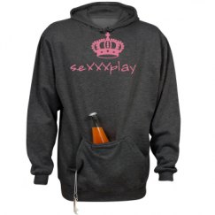 Unisex Beer Holder Tailgate Hoodie