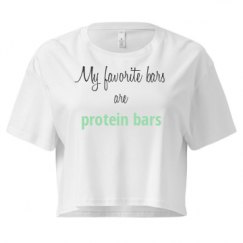 Ladies Festival Cali Crop Top Tee