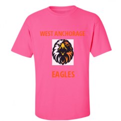 Unisex Ultra Cotton Safety Neon Crewneck Tee