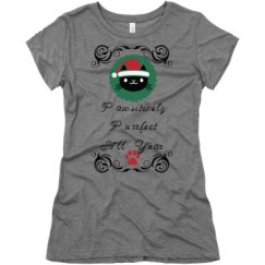 Ladies Slim Fit Super Soft Triblend Tee