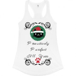 Ladies Slim Fit Racerback Tank Top