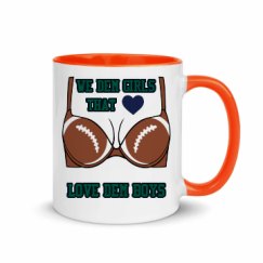 11oz Ceramic Mug with Color Inside