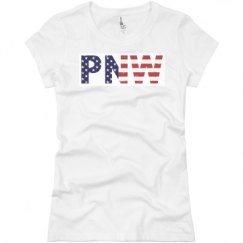 Ladies Slim Fit Basic Promo Jersey Tee