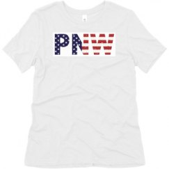 Ladies Relaxed Fit Super Soft Triblend Tee