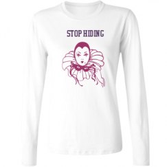 Ladies Relaxed Fit Basic Long Sleeve Tee