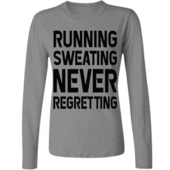 Ladies Relaxed Fit Basic Long Sleeve Tee