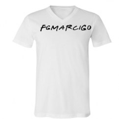 Unisex V-Neck Jersey Tee