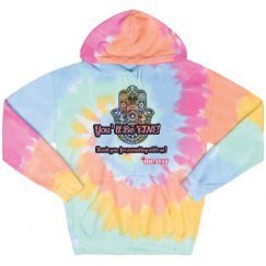 Unisex Tie-Dye Fleece Hoodie