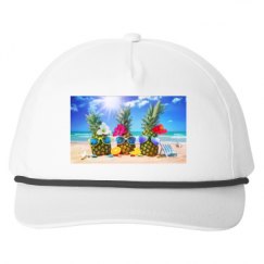 Snapback Five-Panel Rope Hat