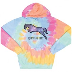 Unisex Tie-Dye Fleece Hoodie