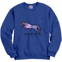 Unisex Film and Foil Crewneck Sweatshirt