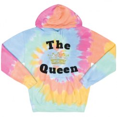 Unisex Tie-Dye Fleece Hoodie