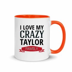 11oz Ceramic Mug with Color Inside