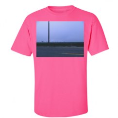 Unisex Ultra Cotton Safety Neon Crewneck Tee