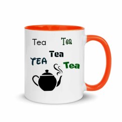 11oz Ceramic Mug with Color Inside