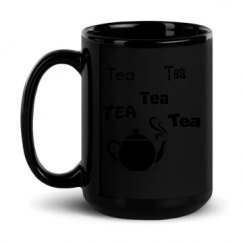 15oz Black Glossy Mug