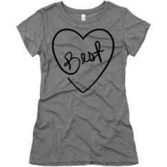 Ladies Slim Fit Super Soft Triblend Tee