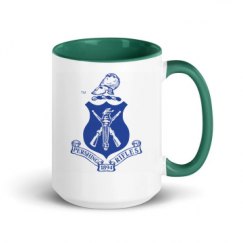 15oz Ceramic Mug with Color Inside