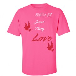 Unisex Ultra Cotton Safety Neon Crewneck Tee