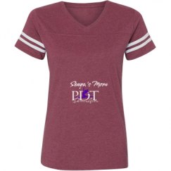 Ladies Relaxed Fit Vintage Sports Tee