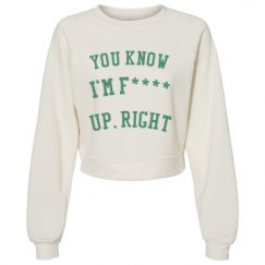 Women's Raglan Pullover Fleece