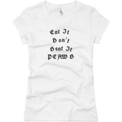 Ladies Slim Fit Basic Promo Jersey Tee