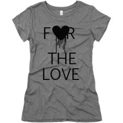 Ladies Slim Fit Super Soft Triblend Tee