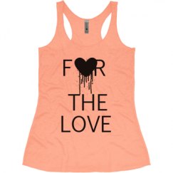 Ladies Slim Fit Super Soft Racerback Triblend Tank