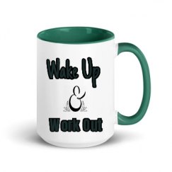 15oz Ceramic Mug with Color Inside