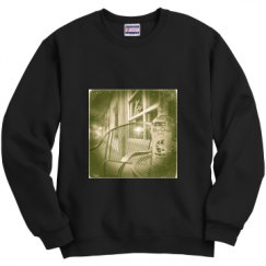 Unisex Film and Foil Crewneck Sweatshirt