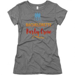 Ladies Slim Fit Super Soft Triblend Tee