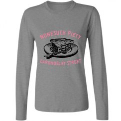 Ladies Relaxed Fit Basic Long Sleeve Tee