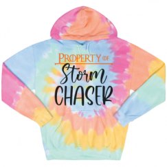 Unisex Tie-Dye Fleece Hoodie