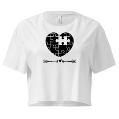 Ladies Festival Cali Crop Top Tee