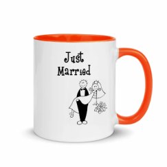 11oz Ceramic Mug with Color Inside