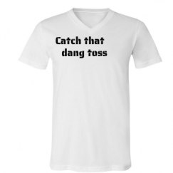 Unisex V-Neck Jersey Tee