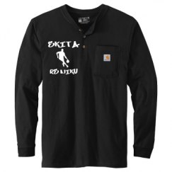 Unisex Carhartt Long Sleeve Henley Tee 