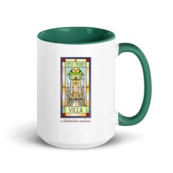 15oz Ceramic Mug with Color Inside