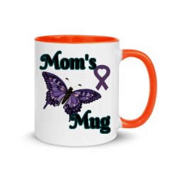 11oz Ceramic Mug with Color Inside
