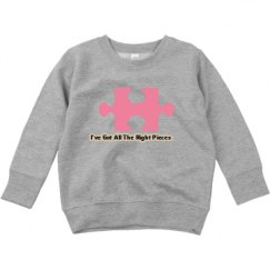 Toddler Crewneck Basic Promo Sweatshirt