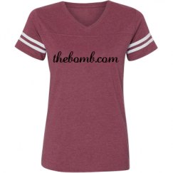 Ladies Relaxed Fit Vintage Sports Tee