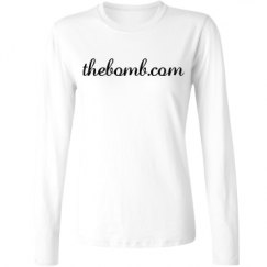 Ladies Relaxed Fit Basic Long Sleeve Tee
